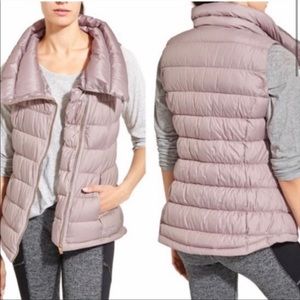 Athleta Downabout Blush Colored Vest